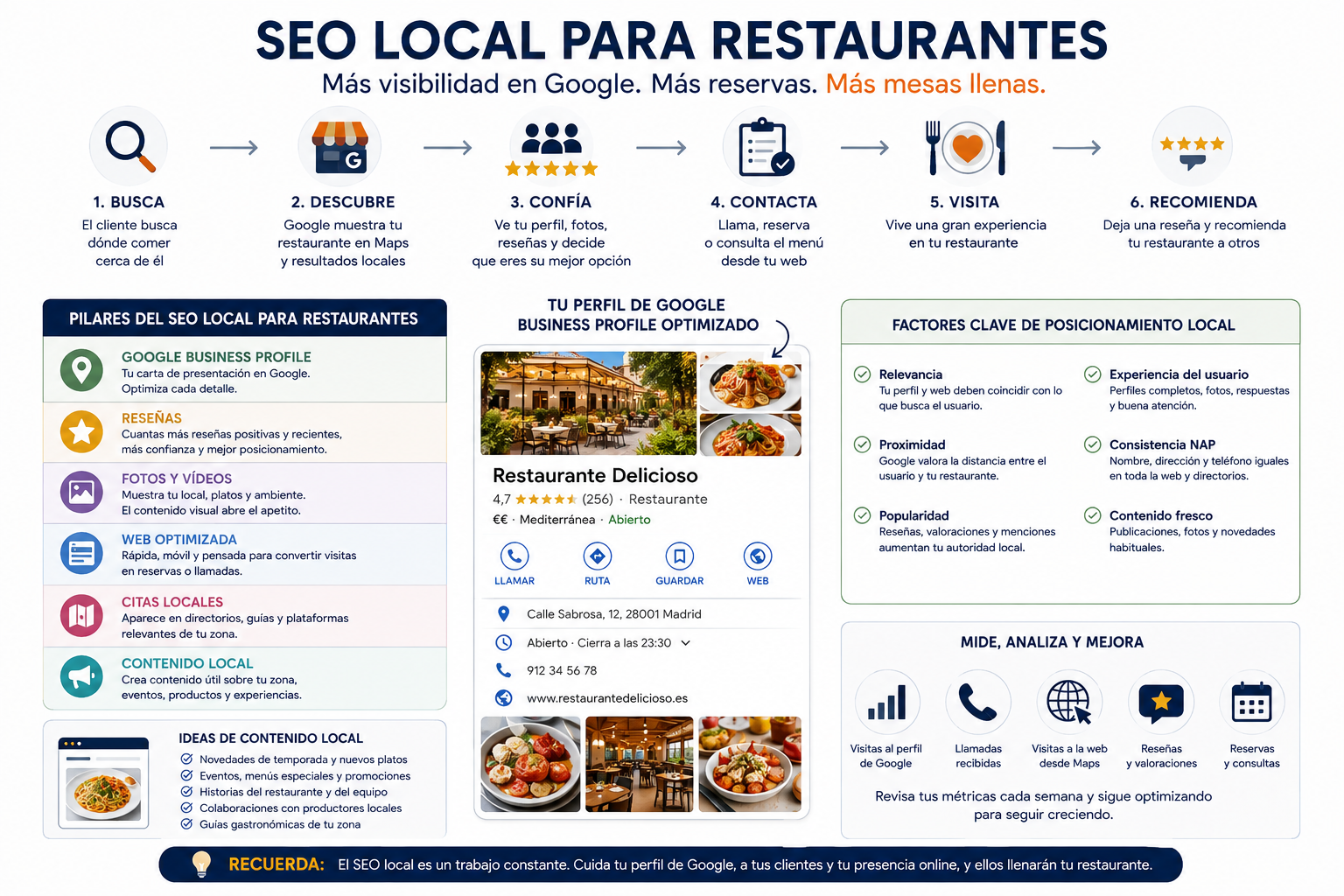 SEO para restaurantes
